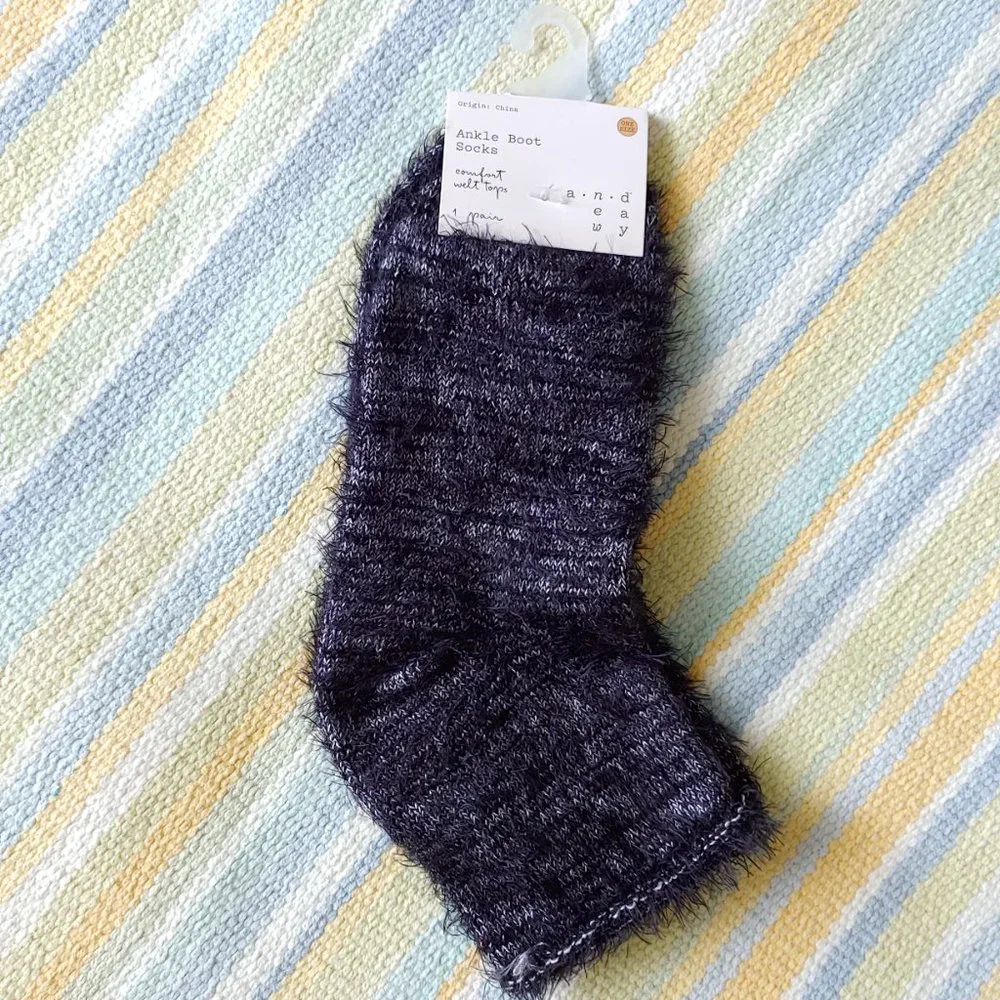 🌟 NEW / LIKE NEW Lot of 3 Cozy / Fuzzy Socks!